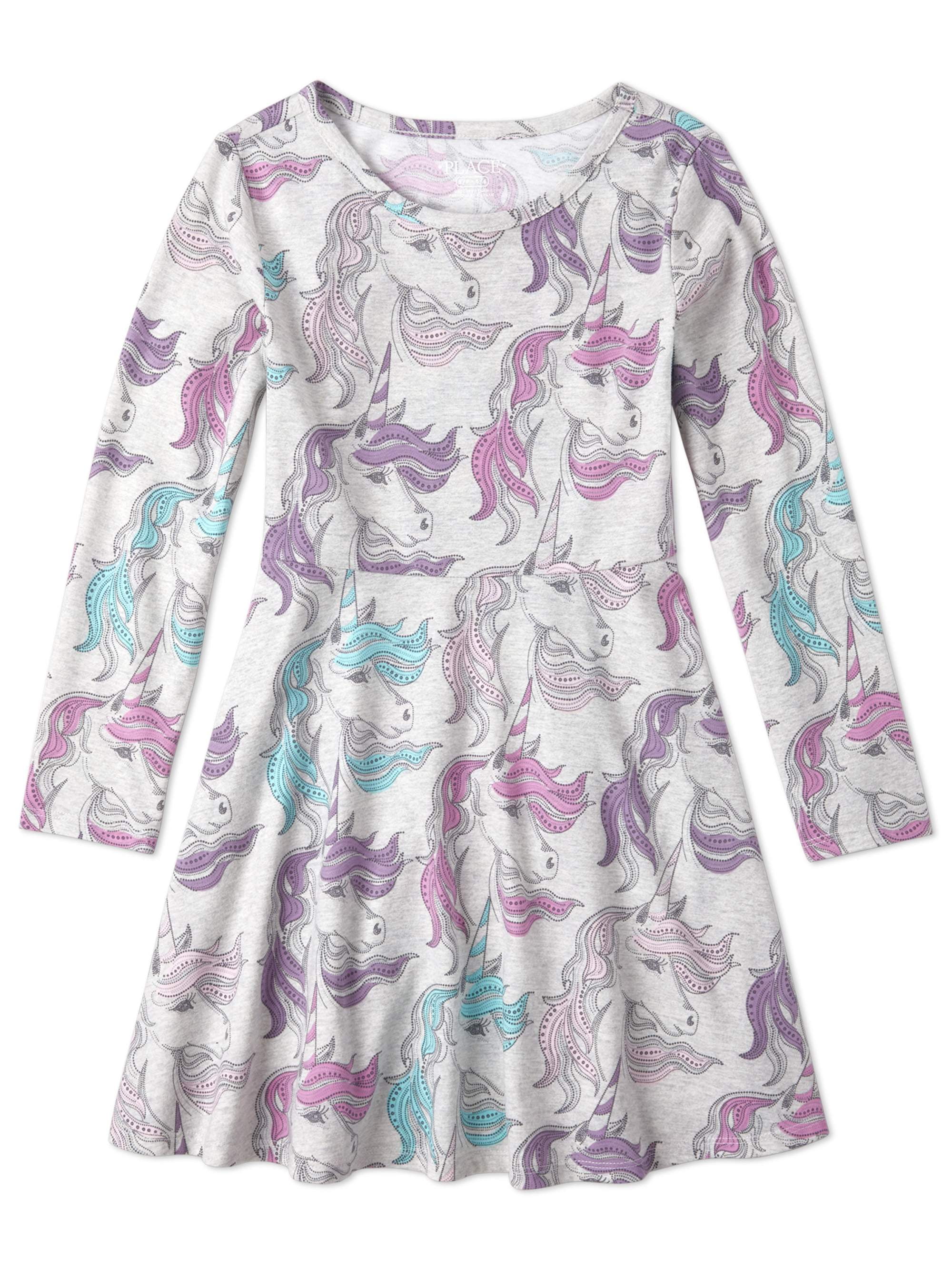 children's place unicorn dress