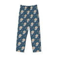 thumbnail image 4 of Xecao Space Puppy Men's Straight Lounge Pajama Pants: The Ultimate in Comfortable Sleepwear, 4 of 9