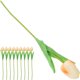 thumbnail image 2 of 10 tulipanes artificiales de imitación para ramos de boda y centros de mesa., 2 of 5
