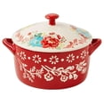 thumbnail image 2 of Mini Casseroles with Lids (Fancy Flourish Mini Casserole 4 Pack), 2 of 5