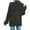 Black, variant on Women's Knit Pullover Sweater – Casual Loose Fit, Semi High Neck, Solid Color Basic Top for Fall Winter Comfort Wear