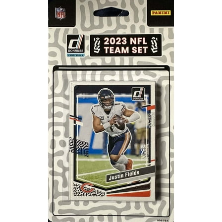 2023 Donruss Chicago Bears Factory Sealed 13 Card Team Set