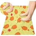 thumbnail image 4 of GZHJMY Thanksgiving Pumpkin Bathroom Rug Mat,Soft and Absorbent Bath Mats Non-Slip Carpet Machine Washable Kitchen Mat for Bathroom, Tub and Shower 39x20in Carpet Runner, 4 of 7