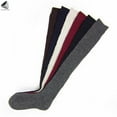 thumbnail image 3 of PULLIMORE 2 Pair Women Thigh High Socks Over the Knee Knit Stockings Long Booting Socks Leg Warmer (Gray), 3 of 9