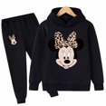 thumbnail image 1 of Ropa informal de Minnie Mouse para niños, conjunto de sudaderas con capucha de 2 piezas, ropa genial para niñas, ropa de Minnie Mouse para niños, chándal para niños, Clot170CM para bebés Gao Jinjia LED, 1 of 2