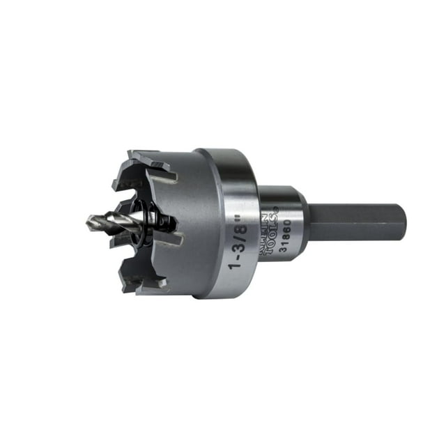 Cortador de agujeros Klein Tools 31860 de carburo de 35 mm de alta resistencia
