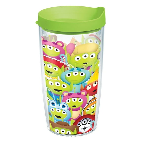 Tervis Disney Pixar Toy Story Alien Made in USA Double Walled Insulated Travel Tumbler, Classic 16oz