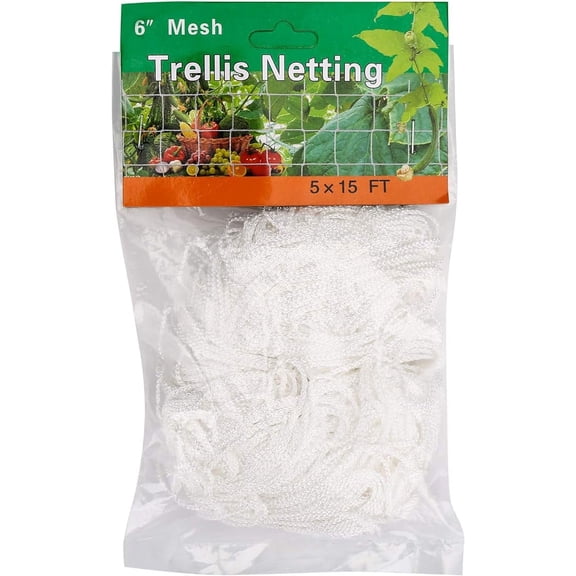 Bonison 5FT x 15 FT Climbing Plant Trellis Netting