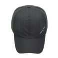 thumbnail image 4 of Helii Unisex Quick Dry Breathable Mesh Baseball Cap, Lightweight Running Sun Hat with Adjustable Snapback, UPF 50+ Outdoor Sports Cap for Men Women Hiking Golf Dark Gray,One Size, 4 of 5
