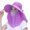 Purple, variant on Kelon Unisex Foldable Wide Brim Sun Hat, UV Protection Detachable Visor with Face Cover & Neck Flap, Breathable Removable Shield Cap, Outdoor Bucket Headwear for Fishing Hiking Garden Sports