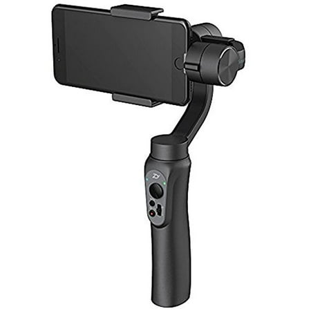 Zhiyun Smooth-Q (Black) 3-Axis Handheld Gimbal Stabilizer for 6" Smartphones (Max Weight 200grams/7.05 ounces)