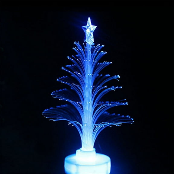 Colorful LED Fiber Optic Nightlight Christmas Tree Lamp Light Children Xmas Gift