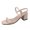 Beige, variant on Vedolay Sandals for Women Casual Summer Women's Casual Strappy Low Wedges Zipper Summer Beach Sandals,Black 8