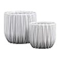 thumbnail image 3 of Urban Trends 55403 Pot, White, 3 of 3
