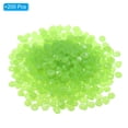 thumbnail image 3 of Uxcell 200Pack Glow Rocks 8-11mm Decoration Pebbles Luminous Stones Decor Green, 3 of 6