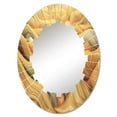 thumbnail image 2 of DESIGN ART Designart "Golden Harvest Cord Field II" Floral Modern Wall Mirror 24in.x36in., 2 of 4