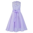 thumbnail image 2 of Manyakai Kids Girls Sequined Princess Dress Lace Chiffon Flower Girls Dress Wedding Prom Party Gowns Lavender 4, 2 of 7