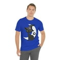 thumbnail image 6 of Bella Canvas 3001 Halloween Cat Shirt, Witchy Cat Bella Luna T-Shirt, 6 of 10