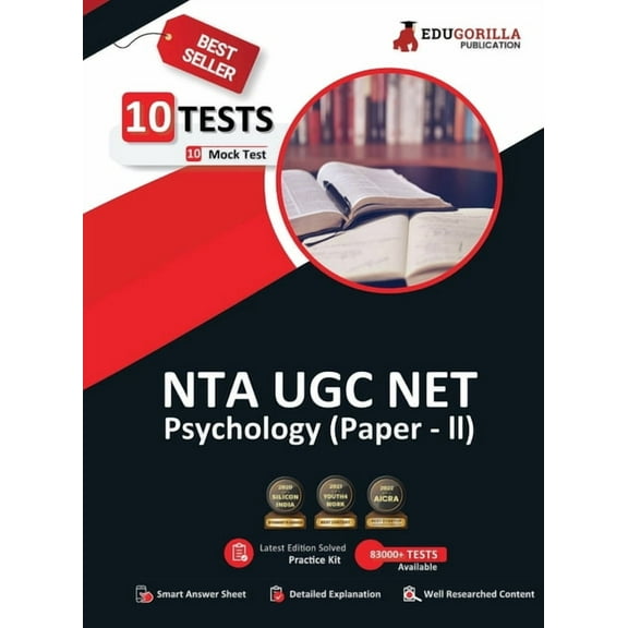 NTA UGC NET/JRF Psychology Book 2023 - Concerned Subject: Paper II (English Edition) - 10 Mock Tests (1000 Solved Questi, (Paperback)