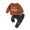 Brown, variant on Coerni Toddler Baby Boy Fall Outfits Clothes Children Boy Long Sleeve Pumpkin Print Sweatshirt Elastic Long Pants Set