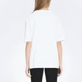 thumbnail image 2 of NAMTYQX Womens Graphic T Shirts Soft Hawaiian Lightweight Plus Size Comfy Bedruckt Scoop Neck Short Sleeve Patterns Basic Tees for Women White Size S, 2 of 5