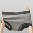 thumbnail image 4 of Eagokdc Women's Cotton Underwear Plus Size High Waisted Full Coverage Seamless Comfortable Panties Briefs Size L-3XL, 4 of 5
