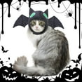 thumbnail image 3 of Mosey Pet Headgear Cute Bat Shaped Pet Hat Halloween Costume Soft Comfortable Cat Dog Headwear Pet Supplies, 3 of 7