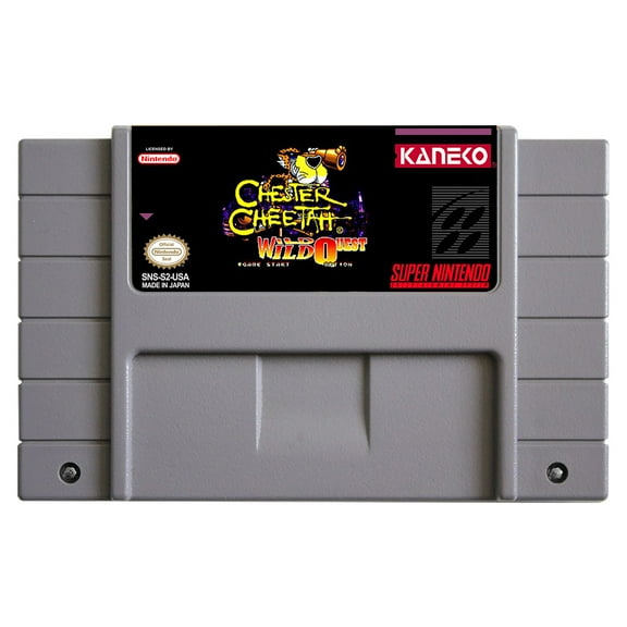 SNES Games Cartridge Chester Cheetah - Wild Wild Quest