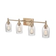 thumbnail image 4 of Millennium Lighting  Arlett 4 Light Vanity Fixture in Multiple Finishes Modern Gold Gold Painted, 4 of 4