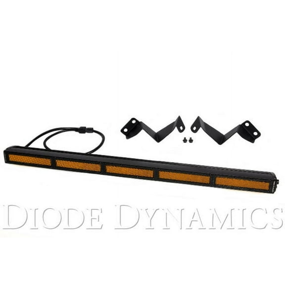 Diode Dynamics 30 Inch LED Light Bar Kit Stealth Amber Flood 16-19 Tacoma Fits select: 2016-2023 TOYOTA TACOMA