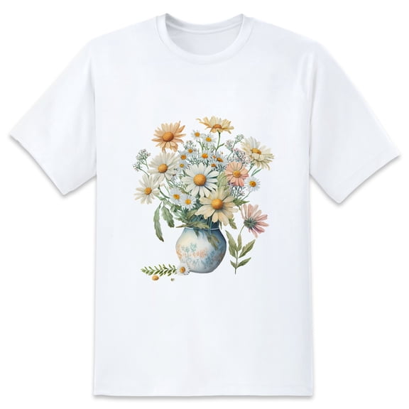 Men's Graphic TeeFlowers (3) Letter Print T-Shirts Round Neck Short Sleeves Sizes XS-5XL Summer Daily Casual Tops