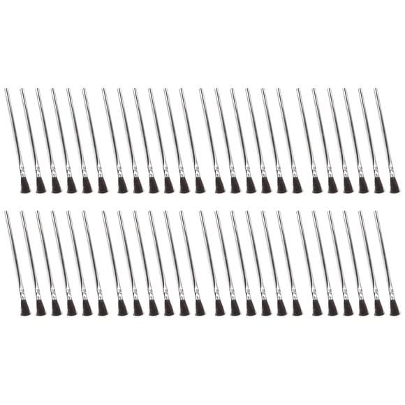 Cepillos para ÁCido - 48 Unidades, de Fundente Crin 3/8 Pulgada, Pegamento Desechables CarpinteríA, Epoxi