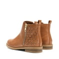thumbnail image 2 of Girls Ankle Boots Side Zipper Low Heels Comfortable Casual Shoes for Toddler Little Kid Big Kid, 2 of 7