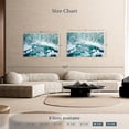 thumbnail image 4 of Elephant Stock Winter Wonderland In Yosemite Wall Art - Horizontal Canvas Wall Art - Dining Room Wall Decor - Nature Canvas - Blue And Teal Decor - 51" x 34", 4 of 8