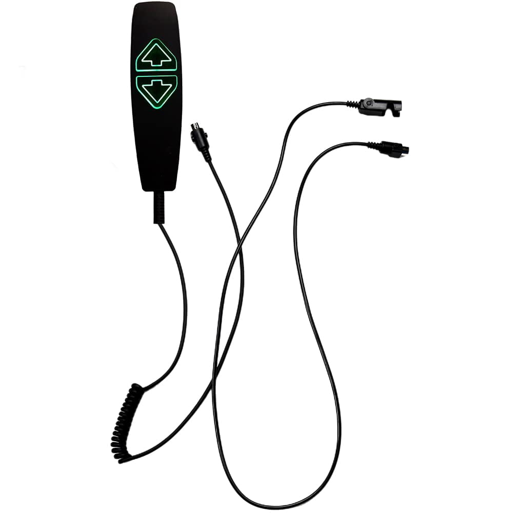 Uetmulik Lift Chairs Power Recliner 2 Push Button 5 Pin Prong Hand Control Handset Remote with USB and Backlight