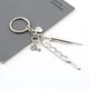 thumbnail image 3 of Injueey Bolso cartera llavero bandolera bolsa cortaúñas titular adorno colgante llavero de Metal decoración regalo de cumpleaños Almacenamiento y organización del hogar E2384 Injueey HA076219-04, 3 of 6