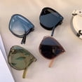 thumbnail image 2 of Gafas de sol plegables de segunda generación para mujer, protector solar antiultravioleta, gafas de sol de montura grande, gafas plegables portátiles, 2 of 6