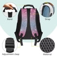 thumbnail image 5 of Garronmavis Cute Pink Cherry Blossom Axolotl 17-inch Large Capacity Kids School Backpack, Adjustable Comfortable Shoulder Straps Elementary Student Bookbag, for Boys Girls Daily School, 5 of 8