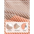 thumbnail image 5 of Fantaslook Summer Color Block Dresses for Women Crewneck Short Sleeve T shirts Dress Ribbed Dresses with Pockets, 5 of 8