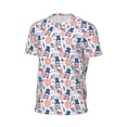 thumbnail image 5 of Rocae American Gnomes for Men's Mesh Quick-Dry Short Sleeve Workout T-Shirt,Mens Crew Neck Tee Lightweight Soft Classic T Shirts Large, 5 of 9