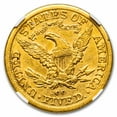 thumbnail image 3 of 1882-CC $5 Liberty Gold Half Eagle XF-45 NGC, 3 of 3
