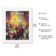 thumbnail image 2 of Las Vegas - Nevada - Delta Air Lines - Vintage Airline Travel Poster by Jack Laycox c.1970s - Fine Art Rolled Canvas Print 16in x 20in, 2 of 4