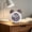 🌺Brown_Hot#165, variant on Clock, Retro Metal Twin Bell Bedside With Silent Non Ticking Quartz Movement, Loud Ringtone, Soft Night Light, Easy Analog Dial