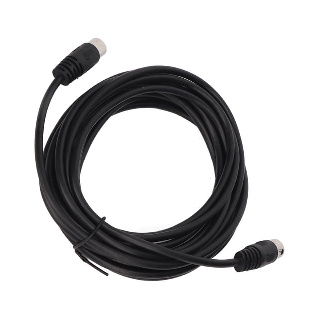 Din 8pin A Cable de 8Pin, Transmisión de Señal Transparente Conexión Apretada DIN 8 PIN Cable Masculino A Macho 16.4 Pies Núcle de Cobre Puro para Automotriz