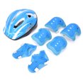 thumbnail image 1 of 7 Uds casco rodillera protector de muñeca conjunto de coderas niños ciclismo protector de patinaje sobre ruedas, 1 of 8