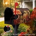 thumbnail image 4 of Fall Scarecrow Mailbox Covers Sunflower Pumpkin Magnetic Mailbox Wraps Autumn Harvest Post Letter Box Cover Rustic Flowers Mail Box Cover Decoration Welcome Home Garden Outdoor 25.5" Lx 21" W, 4 of 5