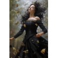 thumbnail image 1 of Póster de mundo de las brujas de arte de la Academia oscura, impresiones para sala de estar, decoración del hogar, pintura de lienzo de Casa Encantada gótica de Halloween, arte de pared, 1 of 4