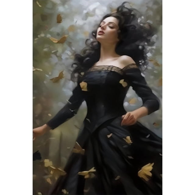Póster de mundo de las brujas de arte de la Academia oscura, impresiones para sala de estar, decoración del hogar, pintura de lienzo de Casa Encantada gótica de Halloween, arte de pared