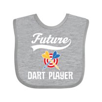 Inktastic Future Dart Player Boys or Girls Baby Bib