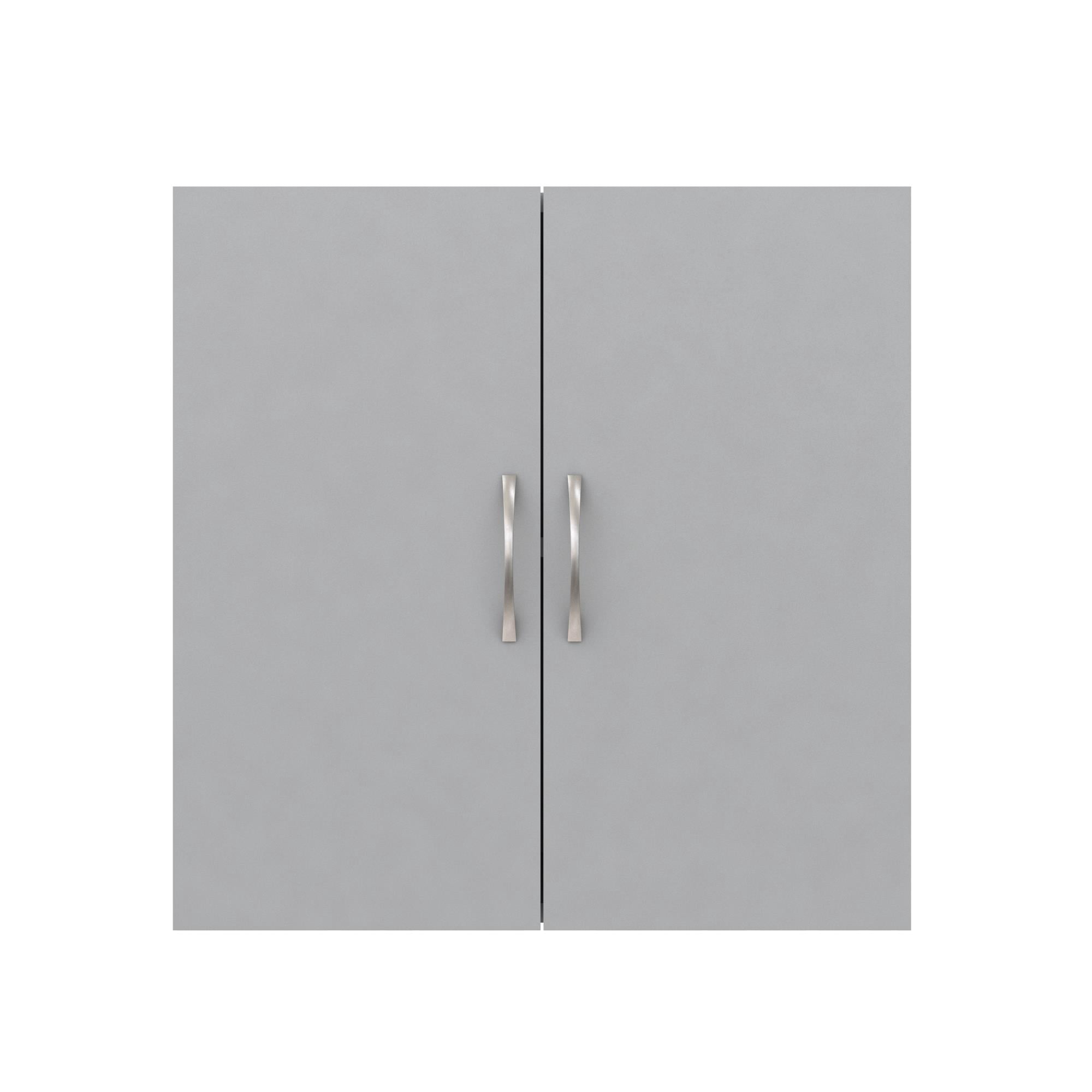 Systembuild Evolution Lory 24" Wall Cabinet, Dove Gray